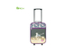 300D que imprimen a niños viajan equipaje con las manijas materiales en el top